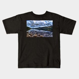 Schiehallion Mountain and Loch Rannoch,Scotland Kids T-Shirt